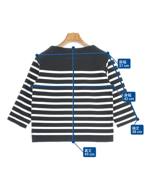 HYKE（ハイク）Tシャツ・カットソー 黒 サイズ:1(S位) レディース/2200693883074