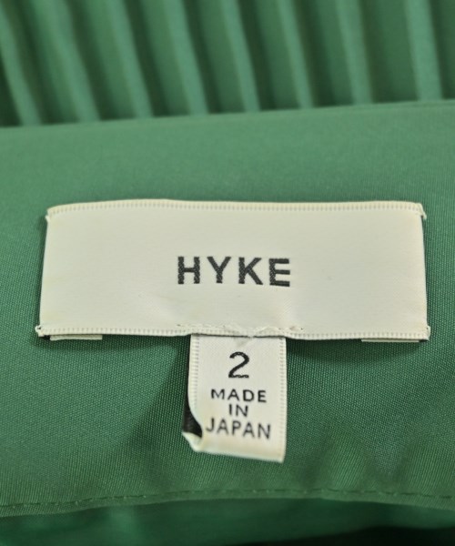HYKE（ハイク）ロング・マキシ丈スカート 緑 サイズ:2(M位) レディース/2200694179022