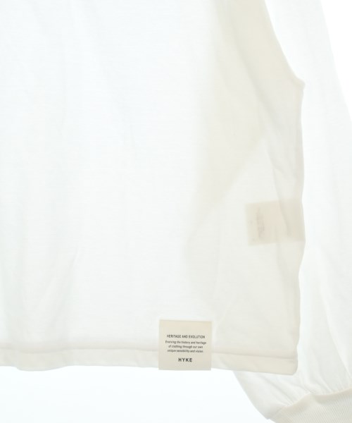 HYKE（ハイク）Tシャツ・カットソー 白 サイズ:1(S位) レディース/2200672718045
