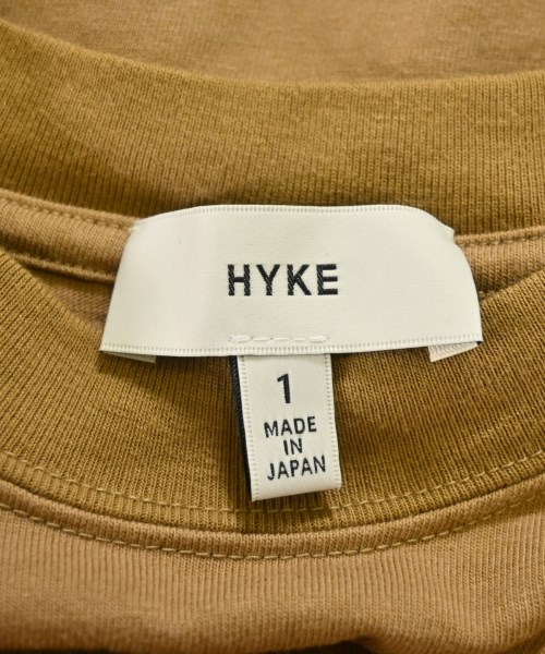 HYKE（ハイク）Tシャツ・カットソー 茶 サイズ:1(S位) レディース/2200672718069