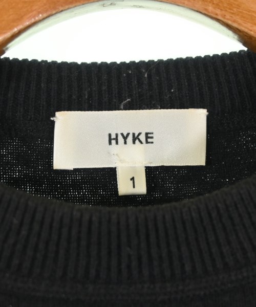 HYKE（ハイク）ニット・セーター 黒 サイズ:1(S位) レディース/2200695135089
