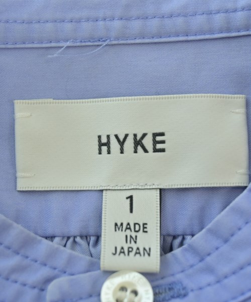 HYKE（ハイク）カジュアルシャツ 青 サイズ:1(S位) レディース/2200695324056