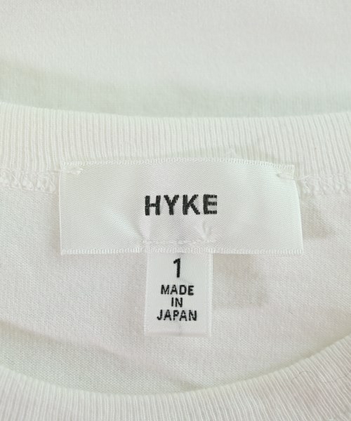 HYKE（ハイク）Tシャツ・カットソー 白 サイズ:1(S位) レディース/2200690660036