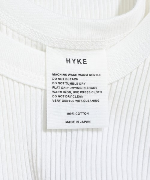 HYKE（ハイク）タンクトップ 白 サイズ:F レディース/2200692205020