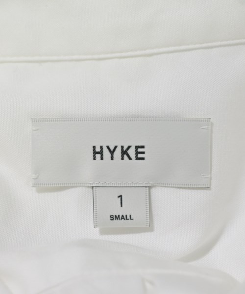 HYKE（ハイク）カジュアルシャツ 白 サイズ:1(S位) レディース/2200694043040