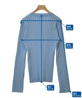 HYKE（ハイク）ニット・セーター 青 サイズ:1(S位) レディース/2200696718014
