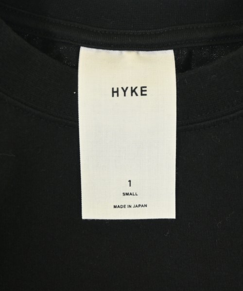 HYKE（ハイク）Tシャツ・カットソー 黒 サイズ:1(S位) レディース/2200697362063