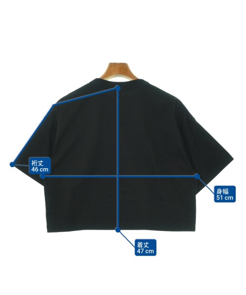 HYKE（ハイク）Tシャツ・カットソー 黒 サイズ:1(S位) レディース/2200697362063