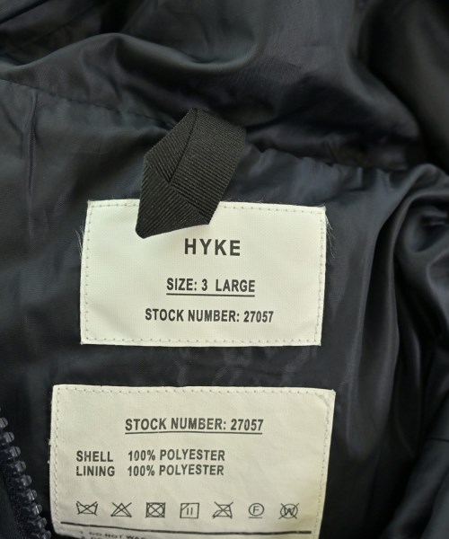 HYKE（ハイク）その他 黒 サイズ:3(L位) メンズ/2200697733016