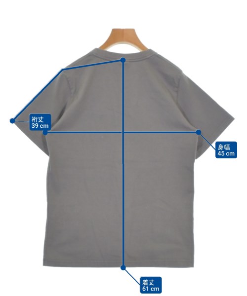 HYKE（ハイク）Tシャツ・カットソー グレー サイズ:1(S位) レディース/2200698911079