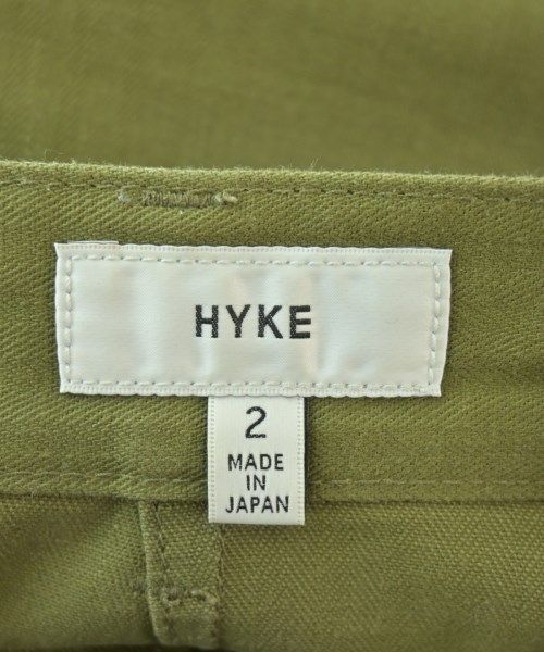 HYKE（ハイク）ひざ丈スカート カーキ サイズ:2(M位) レディース/2200698950016