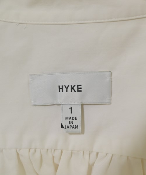 HYKE（ハイク）カジュアルシャツ 白 サイズ:1(S位) レディース/2200699795012