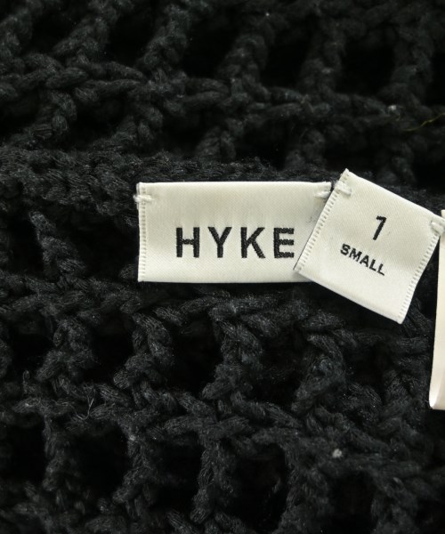 HYKE（ハイク）ニット・セーター 黒 サイズ:1(S位) レディース/2200695400057