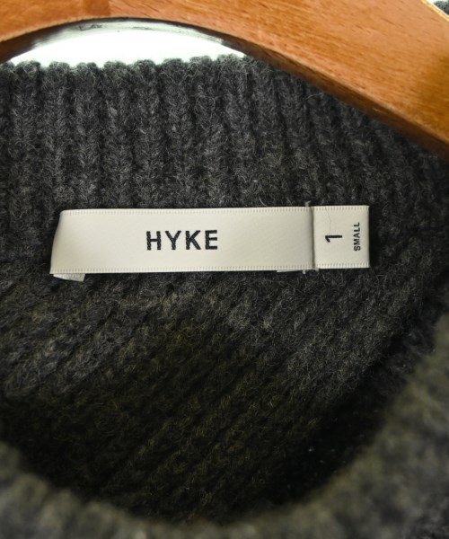 HYKE（ハイク）ニット・セーター グレー サイズ:1(S位) レディース/2200695400064