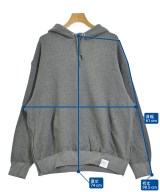 HYKE（ハイク）パーカー グレー サイズ:5(XXL位) メンズ/2200698164437