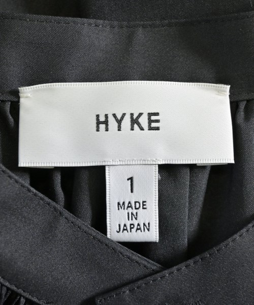 HYKE（ハイク）ブラウス 黒 サイズ:1(S位) レディース/2200700478019