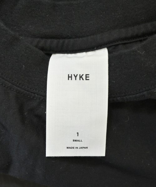 HYKE（ハイク）Tシャツ・カットソー 黒 サイズ:1(S位) レディース/2200700761074