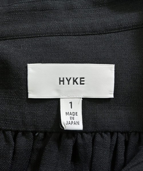 HYKE（ハイク）シャツワンピース 黒 サイズ:1(S位) レディース/2200700761104
