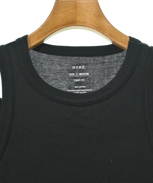 HYKE（ハイク）Tシャツ・カットソー 黒 サイズ:2(M位) レディース/2200700811021