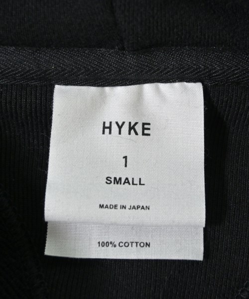 HYKE（ハイク）パーカー 黒 サイズ:1(S位) レディース/2200700876013