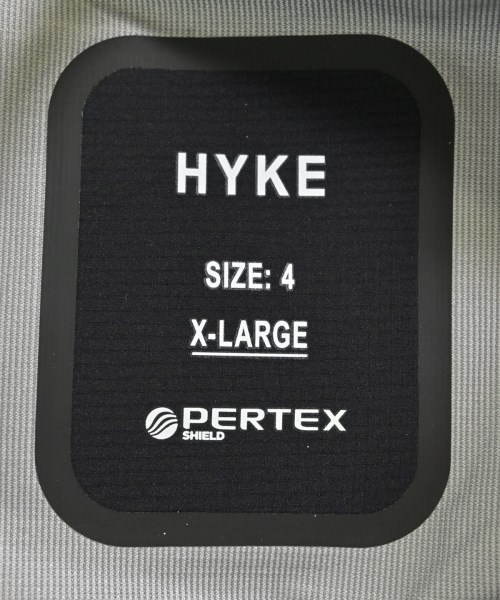 HYKE（ハイク）チェスターコート 黒 サイズ:XL メンズ/2200701100025
