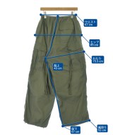 HYKE（ハイク）カーゴパンツ カーキ サイズ:4(XL位) メンズ/2200700862528