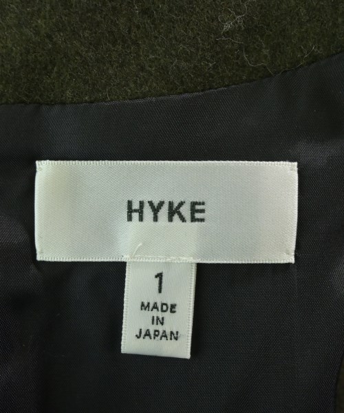 HYKE（ハイク）ワンピース カーキ サイズ:1(S位) レディース/2200699998093