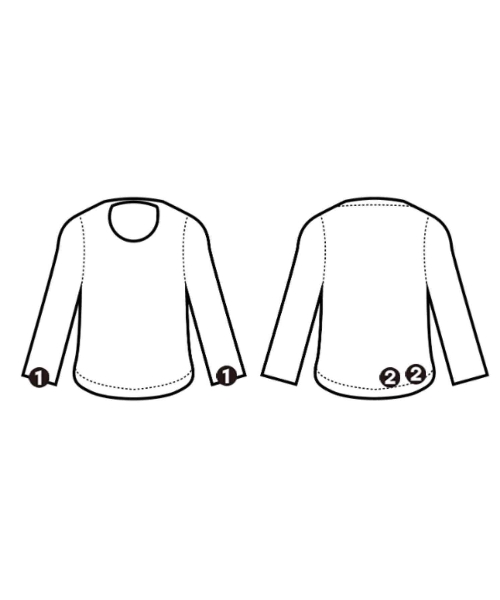 HYKE（ハイク）Tシャツ・カットソー 白 サイズ:-(S位) レディース/2200702005039