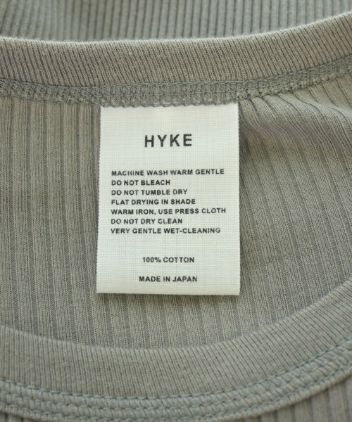 HYKE（ハイク）Tシャツ・カットソー グレー サイズ:-(XS位) レディース/2200702035012
