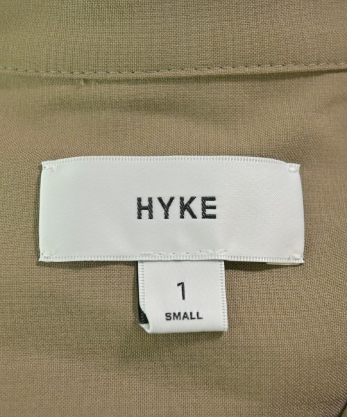 HYKE（ハイク）カジュアルシャツ ベージュ サイズ:1(S位) レディース/2200655056027
