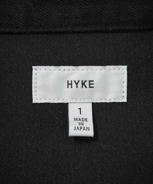 HYKE（ハイク）デニムジャケット 黒 サイズ:1(S位) レディース/2200651464017