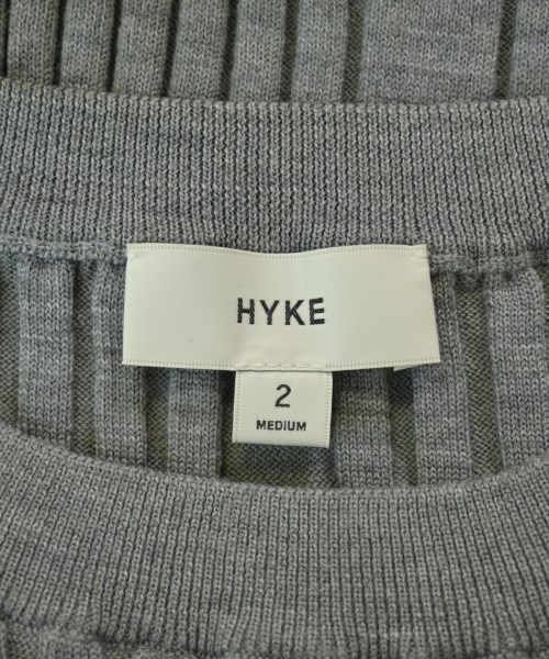 HYKE（ハイク）ニット・セーター グレー サイズ:2(M位) レディース/2200651464048