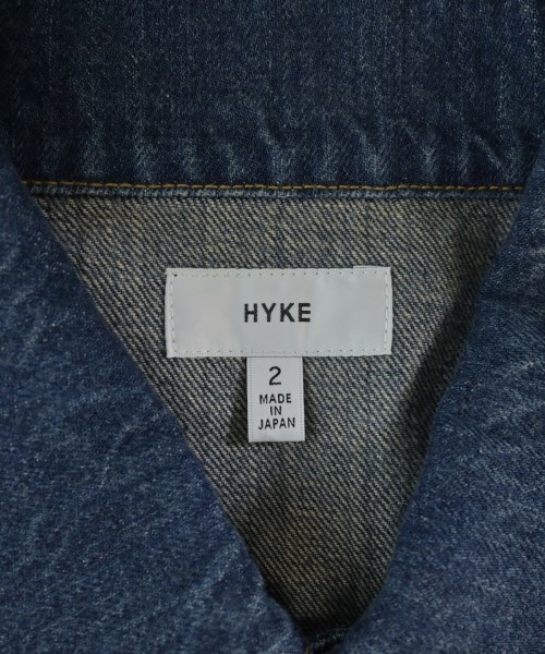HYKE（ハイク）デニムジャケット 青 サイズ:2(M位) レディース/2200651464079