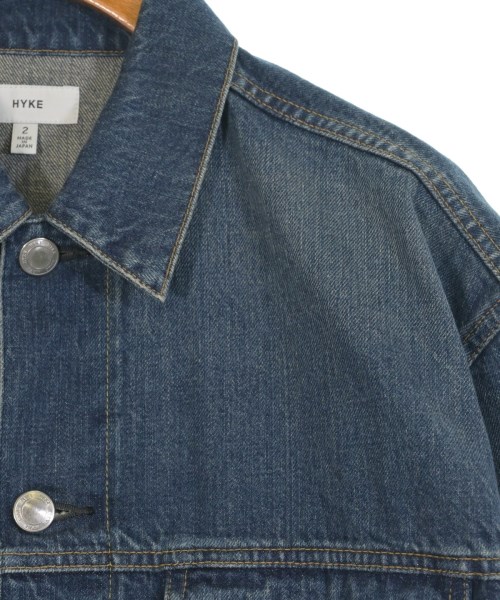 HYKE（ハイク）デニムジャケット 青 サイズ:2(M位) レディース/2200651464079
