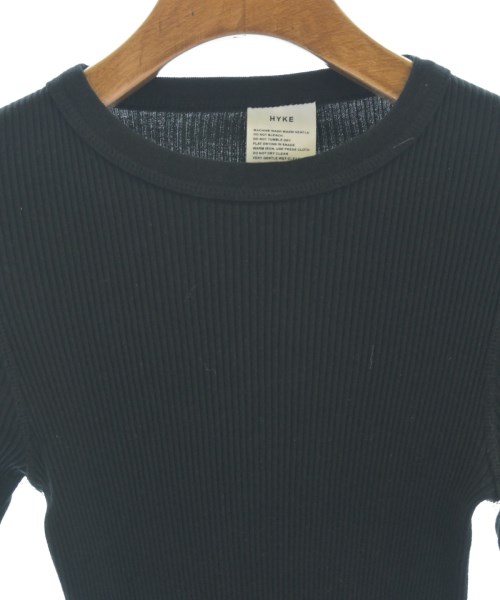 HYKE（ハイク）Tシャツ・カットソー 黒 サイズ:-(XS位) レディース/2200656457021