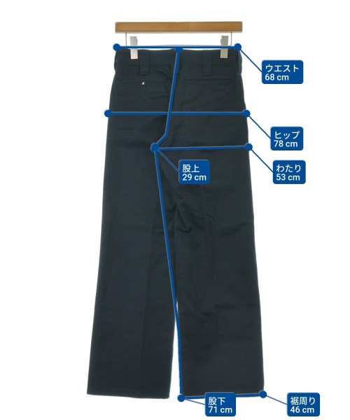 HYKE（ハイク）チノパン 紺 サイズ:1(S位) レディース/2200634070099