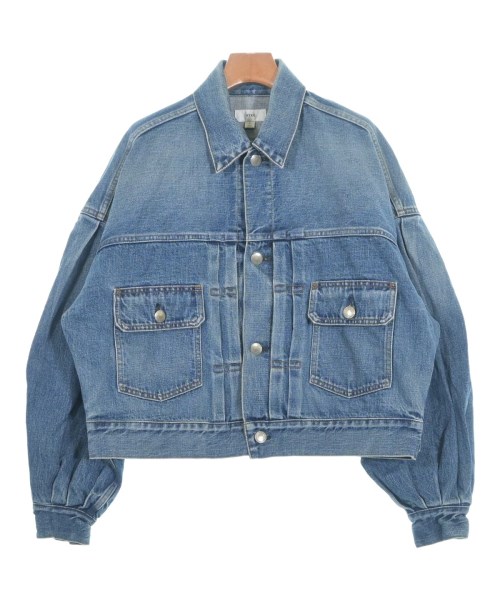 HYKE(ハイク)デニムジャケット 青 サイズ:1(S位)/2200651214032