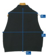 HYKE（ハイク）ベスト 黒 サイズ:1(S位) レディース/2200655673095