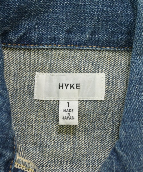 HYKE（ハイク）デニムジャケット 紺 サイズ:1(S位) レディース/2200657410155