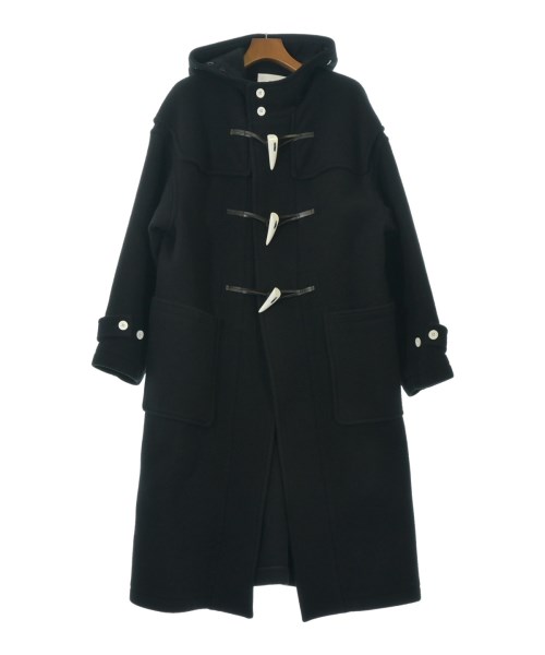 HYKE(ハイク)ダッフルコート 黒 サイズ:4(XL位)/2200657725013