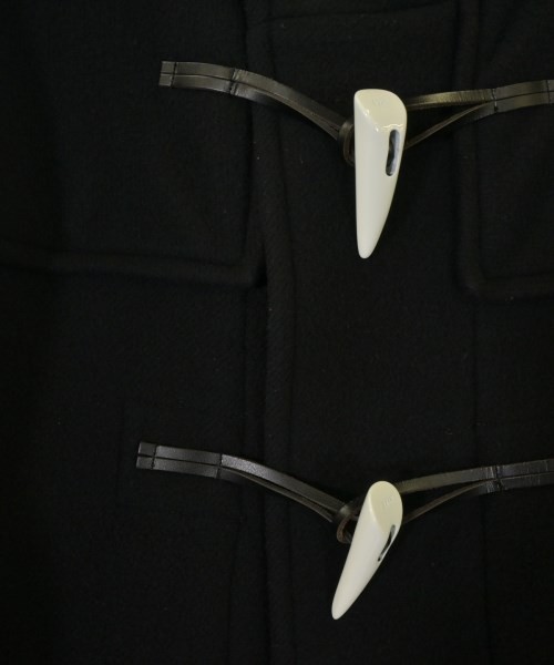 HYKE（ハイク）ダッフルコート 黒 サイズ:4(XL位) メンズ/2200657725013