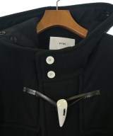 HYKE（ハイク）ダッフルコート 黒 サイズ:4(XL位) メンズ/2200657725013