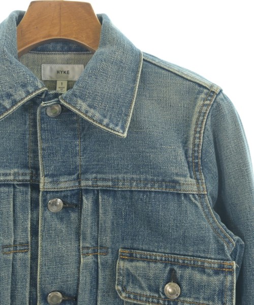 HYKE（ハイク）デニムジャケット 青 サイズ:1(S位) レディース/2200653816036