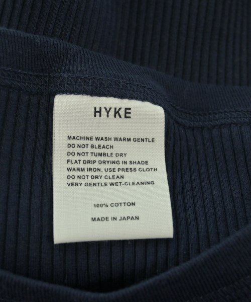 HYKE（ハイク）Tシャツ・カットソー 紺 サイズ:-(XS位) レディース/2200655652144