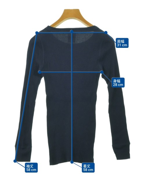 HYKE（ハイク）Tシャツ・カットソー 紺 サイズ:-(XS位) レディース/2200655652144