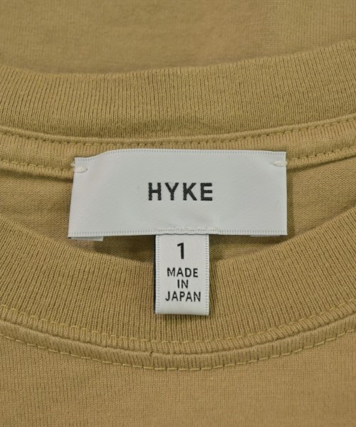 HYKE（ハイク）Tシャツ・カットソー ベージュ サイズ:1(S位) レディース/2200637871051