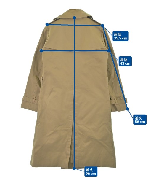HYKE（ハイク）トレンチコート ベージュ サイズ:1(S位) レディース/2200659618016