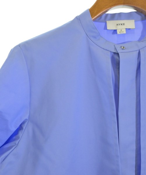 HYKE（ハイク）シャツワンピース 青 サイズ:2(M位) レディース/2200659842015