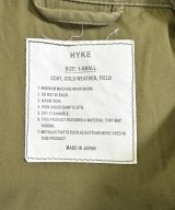 HYKE（ハイク）ミリタリーブルゾン カーキ サイズ:S レディース/2200660027012