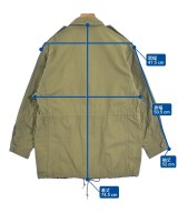 HYKE（ハイク）ミリタリーブルゾン カーキ サイズ:S レディース/2200660027012